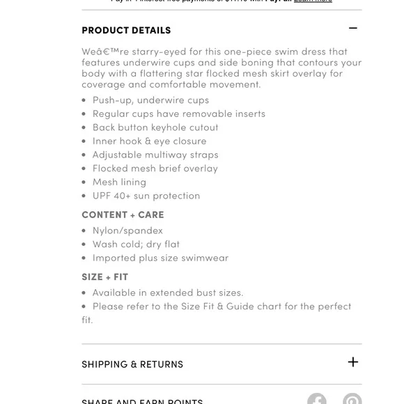 Women's Black Star Mesh swimsuit torrid 0 nwt - Picture 2 of 13